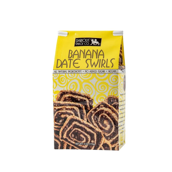 Vegan Banana Date Swirls