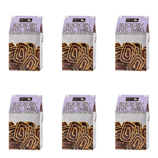 Vegan Blueberry Date Swirls (Wholesale 6-pack) MSRP