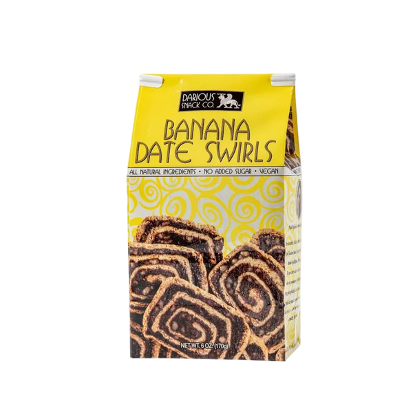 Vegan Banana Date Swirls